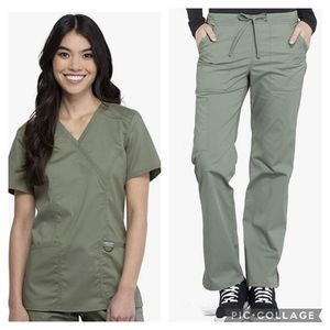 Cherokee scrub set new